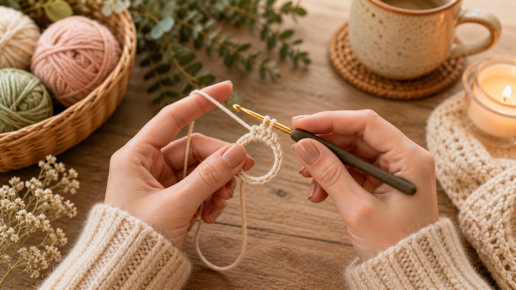 Crochet magic ring tutorial - Crochet Haven